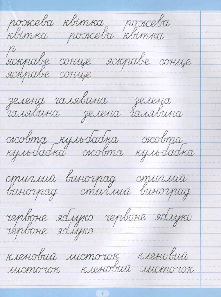 Тренажер для списування речень і текстів. Широка лінійка - Анастасія Фісіна - фото 8
