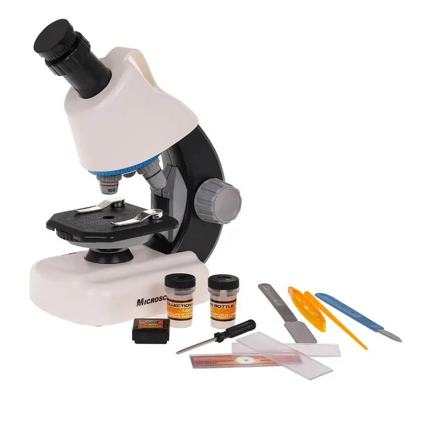 Детский микроскоп + пробирки и аксессуары Ramiz - фото 2