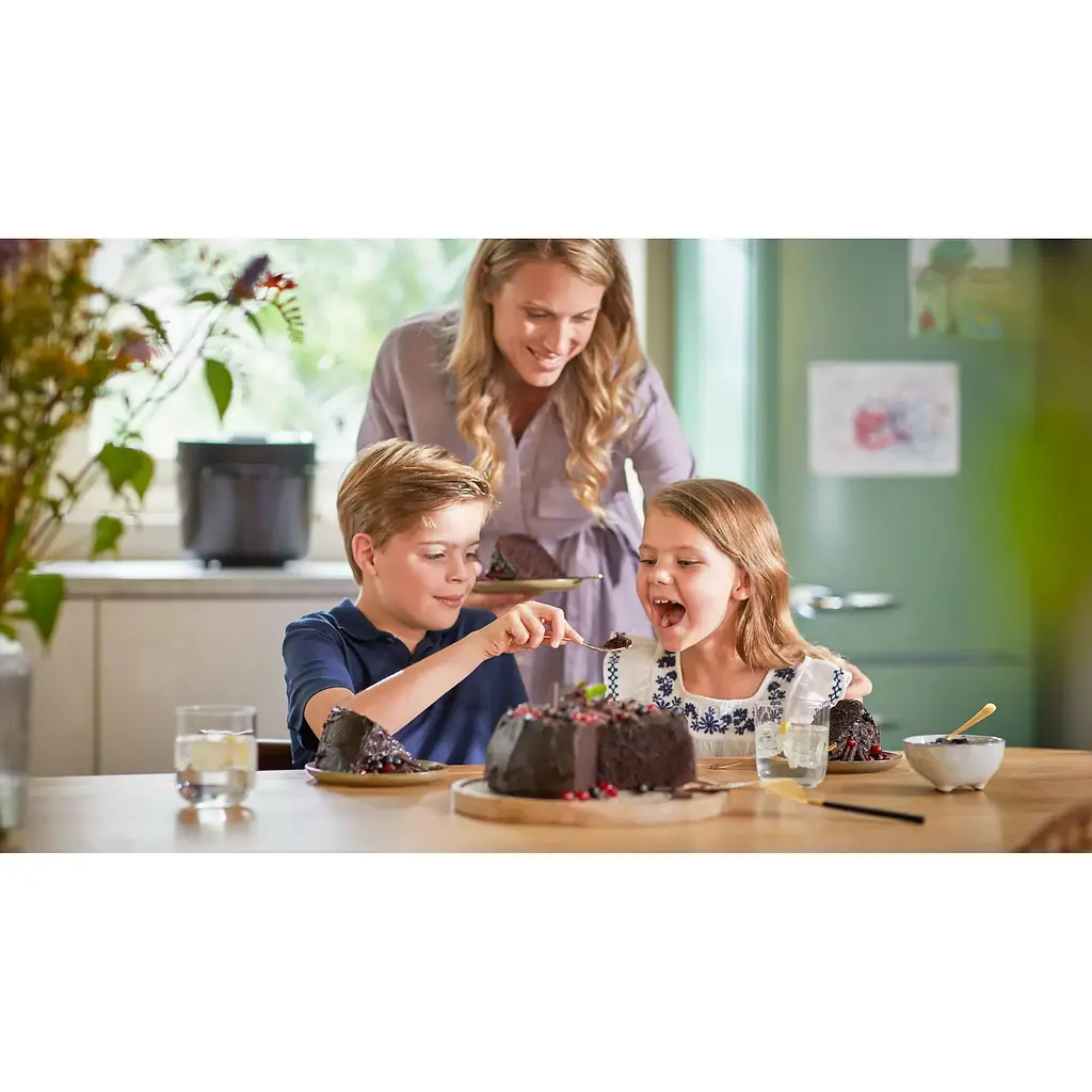 Мультиварка-скороварка Philips All in One Cooker 1000 Вт черная (HD2151/40) - фото 14