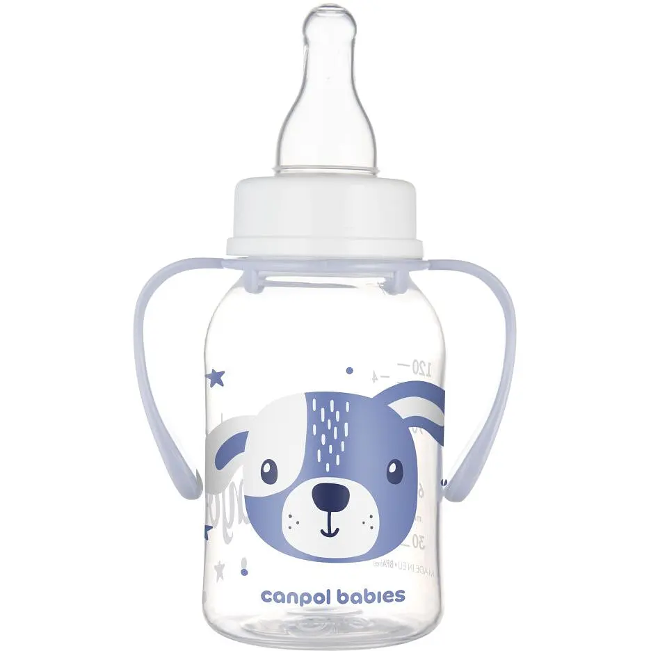 Пляшечка Canpol Babies Cute Animals 120 мл. (11/823_blu) - фото 2
