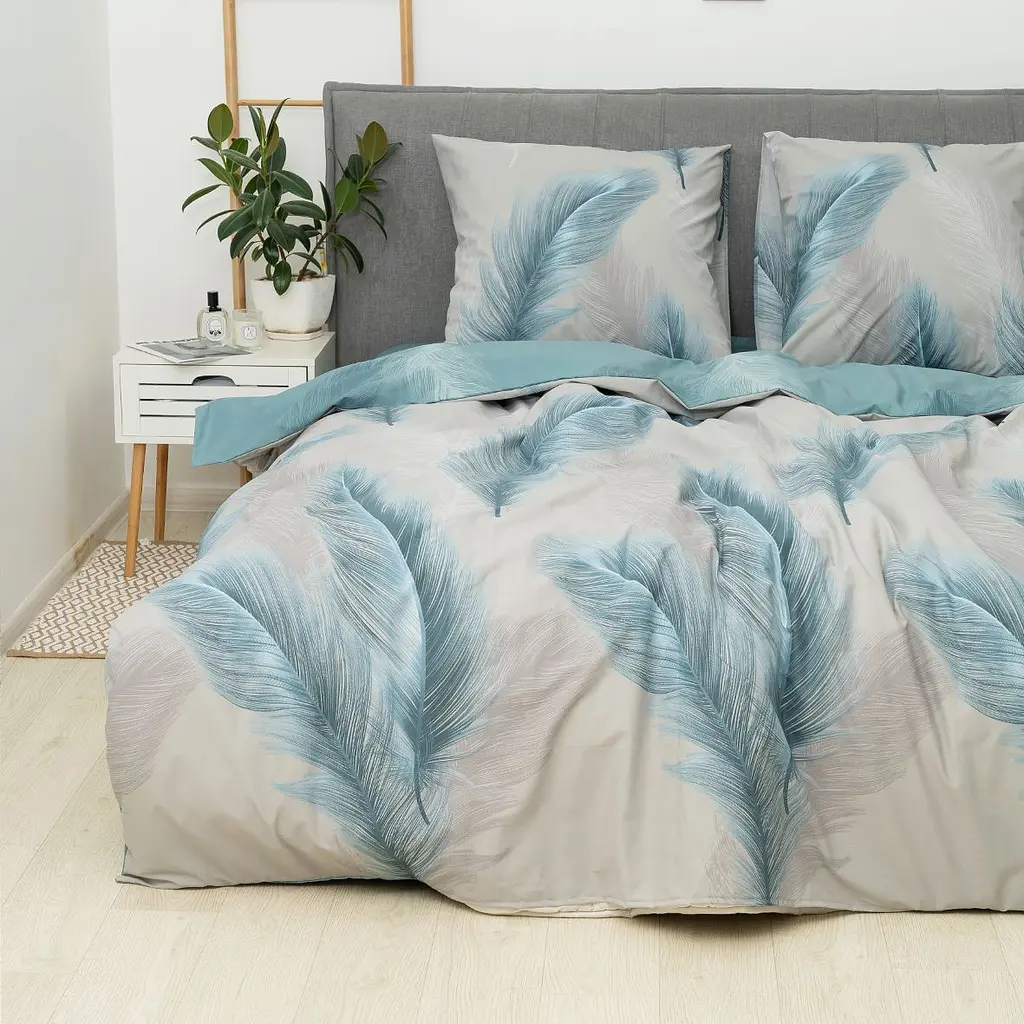 Комплект постільної білизни Isleep подвійний ранфорс 25378_dv_isleep - фото 5