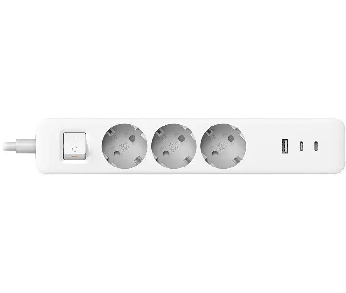 Удлинитель (сетевой фильтр) Xiaomi 20W Power Strip (BHR07UKEU) - фото 2