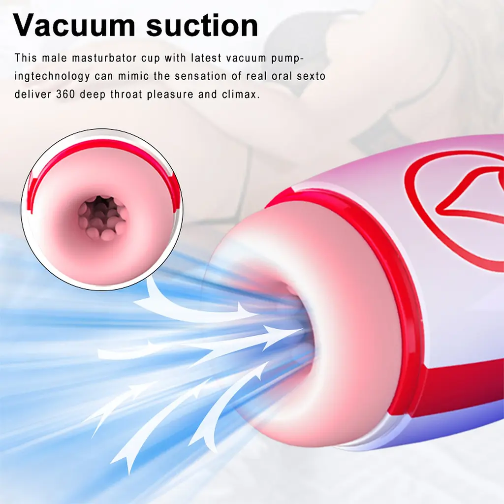 Автоматичний мастурбатор Masturbation Cup, 7 Suction Power, 7 Vibration Setting Boss Series 63-00069 103639 - фото 6