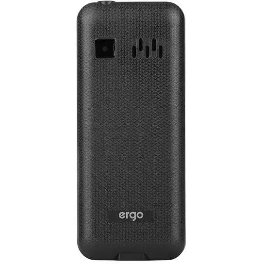 Телефон Ergo E281 черный - фото 2