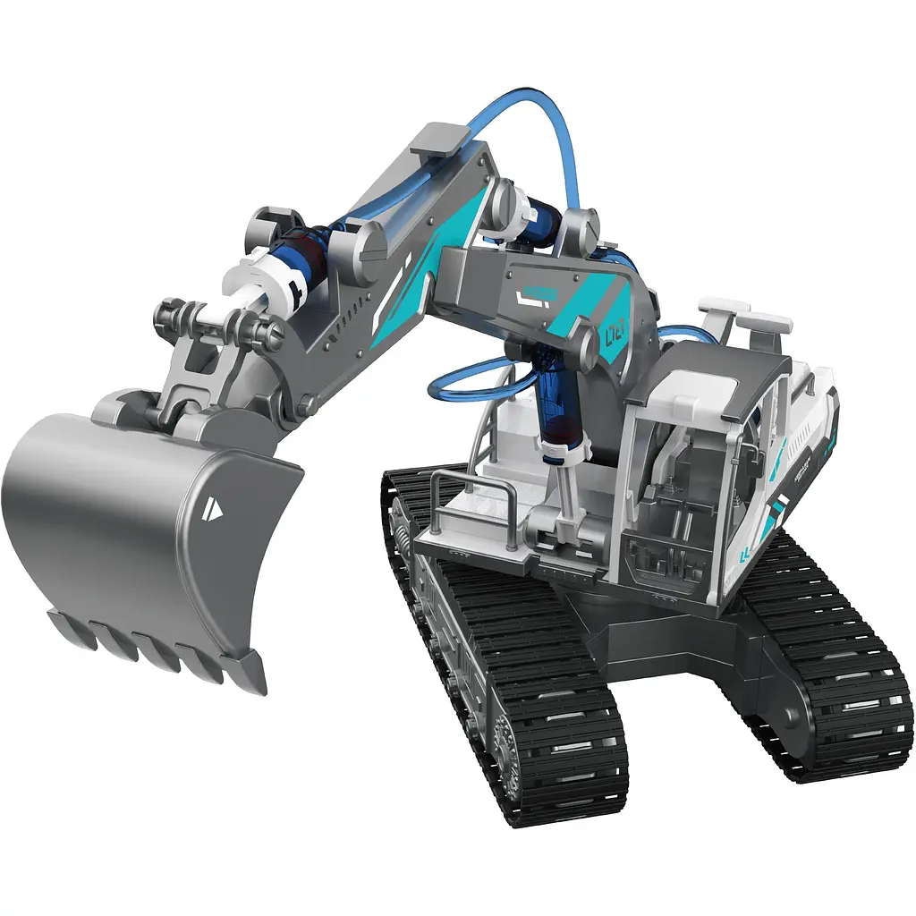 Конструктор Stem гидравлический экскаватор 130 деталей (GC0101) - фото 3