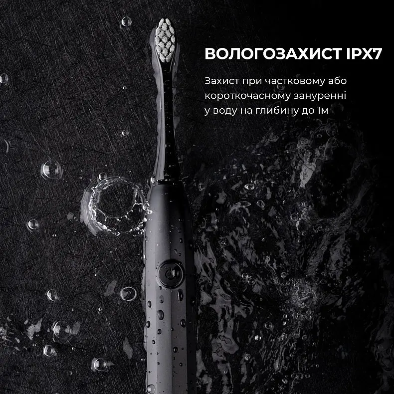 Електрична зубна щітка Oclean Endurance Electric Toothbrush Black - фото 10