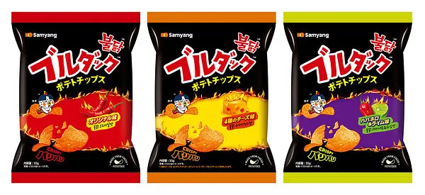 Чіпси Samyang Buldak Potato Chips Habanero Lime 55 г - фото 8