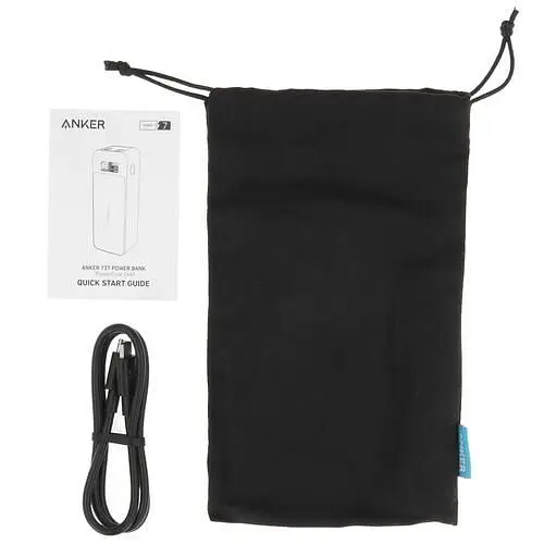 Универсальная мобильная батарея Anker PowerCore 737 GaNPrime 24000 mAh 140W Black (A1289011) - фото 2