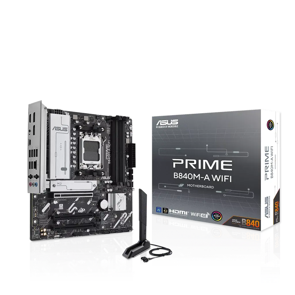 Материнcька плата Asus B840M-A Prime Wi-Fi Socket AM5 (PRIME B840M-A WIFI) - фото 5