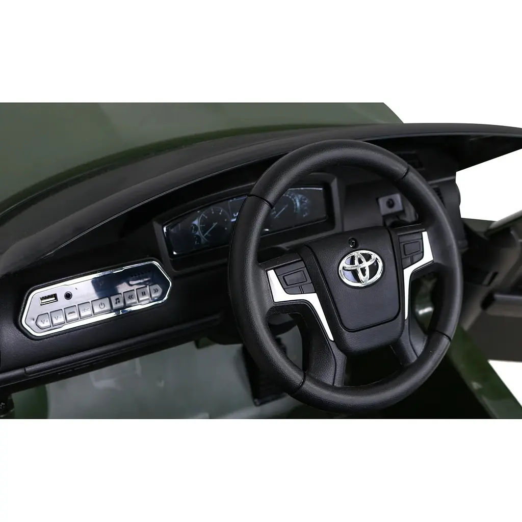 Електромобіль Ramiz Toyota Land Cruiser 12 В, хакі (PA.JJ2022.ZIE) - фото 9