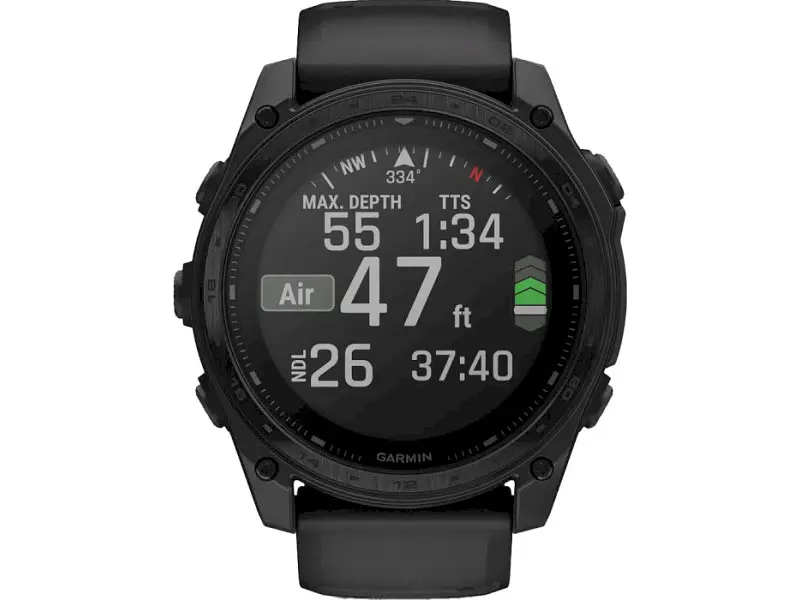 Смарт-годинник Garmin tactix 8 - 51 mm Solar Includes Applied Ballistics Ultralight Solver (010-03407-00/01) - фото 11