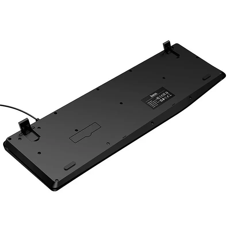 Клавиатура проводная Hoco GM60 Cool (English Version) Black - фото 6