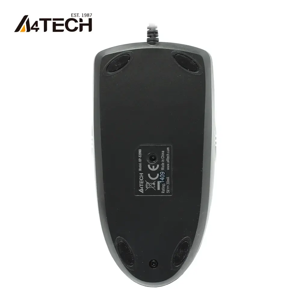 Мишка A4Tech OP-530NU USB (Black) - фото 3