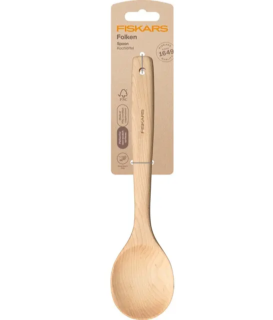 Ложка Fiskars Folken FSC деревянная (1075685) - фото 5
