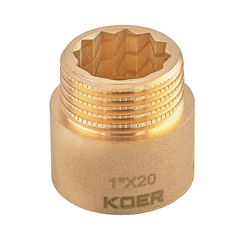 Подовжувач Koer Kf.E10-20.Wn - 1"-20мм без нікелю KR5670 - фото 3