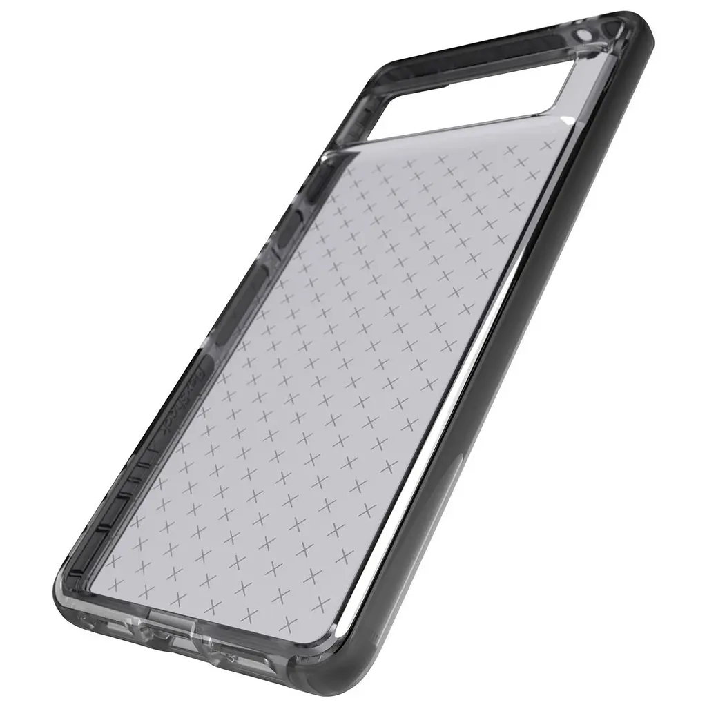 Оригінальний протиударний чохол Tech21 Evo Check для Google Pixel 7 Pro Smokey Black (T21-9550) - фото 3