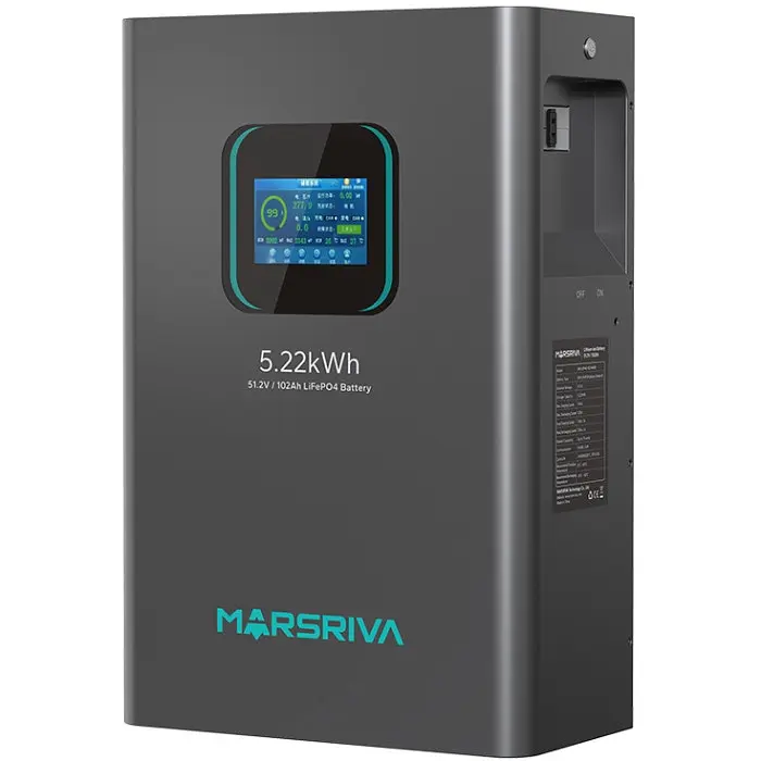 Акумуляторна батарея Marsriva LiFePO4, 51.2V/102Ah, 5.22KWH, настінний - фото 3