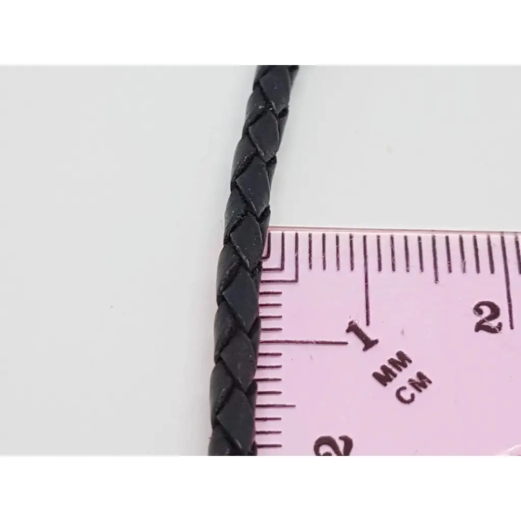 Ювелирный шнурок из кожи Tango с золотыми вставками. 950037 65 - фото 4