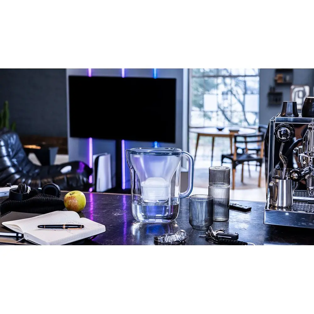 Фільтр-глечик Brita Style Essential Mxpro сіро-блакитний + 3 картриджа (1058103) - фото 10