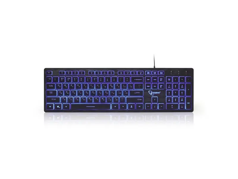 Клавіатура Gembird KB-UML3-01-UA BLACK USB UKR