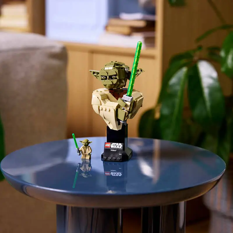 Конструктор LEGO Star Wars Погруддя Йоди V29 399 деталей (75438) - фото 12