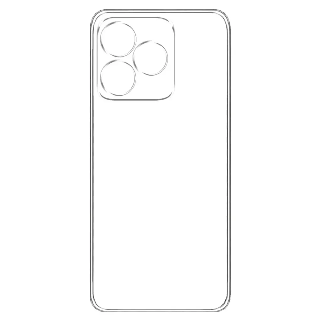 Силіконовий чохол BeCover для Realme Note 50 Transparancy (711182) - фото 3