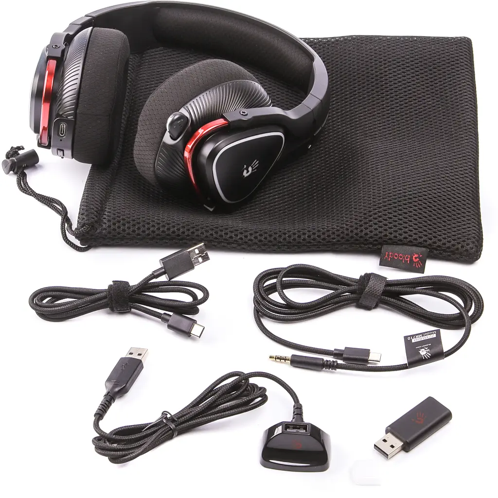 Навушники A4Tech Bloody MR710 Black - фото 7