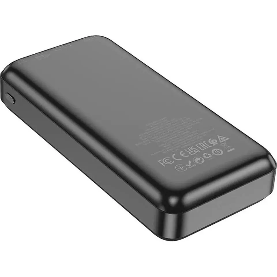Зовнішній акумулятор Hoco J101A Astute 20000mAh 22.5W Black [101152] - фото 4