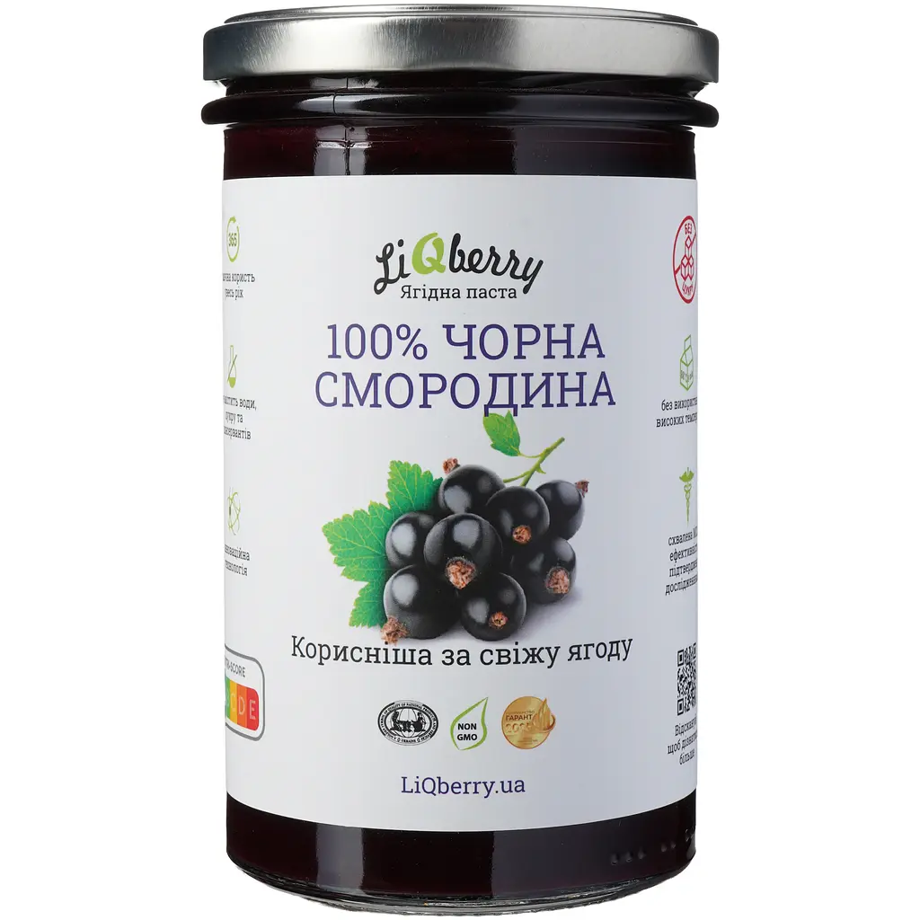 Паста LiQberry чорносмородинова 0. 545 л