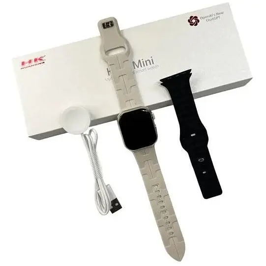 Смарт-часы HK 9 mini IP67 Grey - фото 5