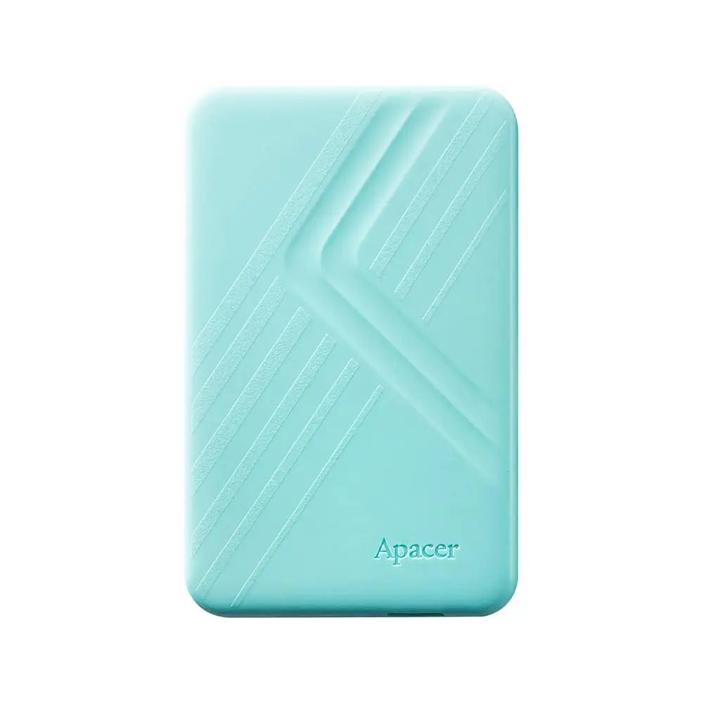 Зовнішній жорсткий диск Apacer PHD External 2.5'' USB 3.2 Gen. 1 AC236 ECO 2Tb Jelly mint (AP2TBAC236ECO-1) - фото 2
