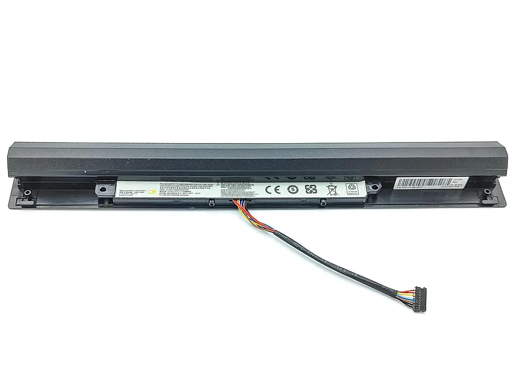 Акумулятор для Lenovo L15L4A01 110-15IKB, 300-15IBR, 300-17ISK, 310-14ISK, B71-80 (L15M4A01, L15S4A01) (14.4V 2600 mAh). Довгий кабель - фото 2