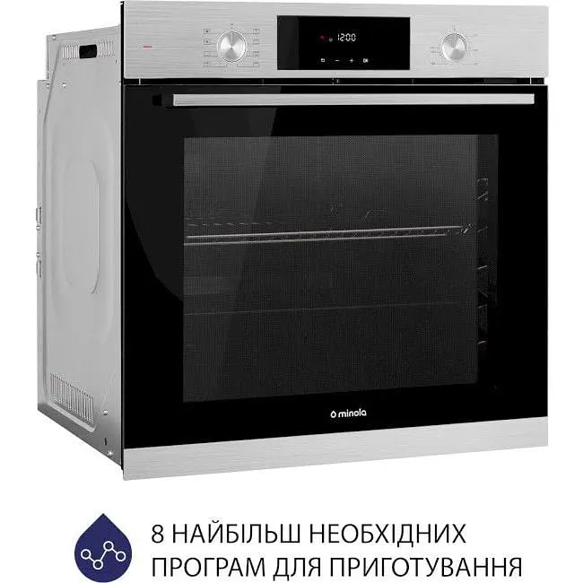 Духова шафа Minola EOD 6804 Inox Нержавіюча сталь - фото 3