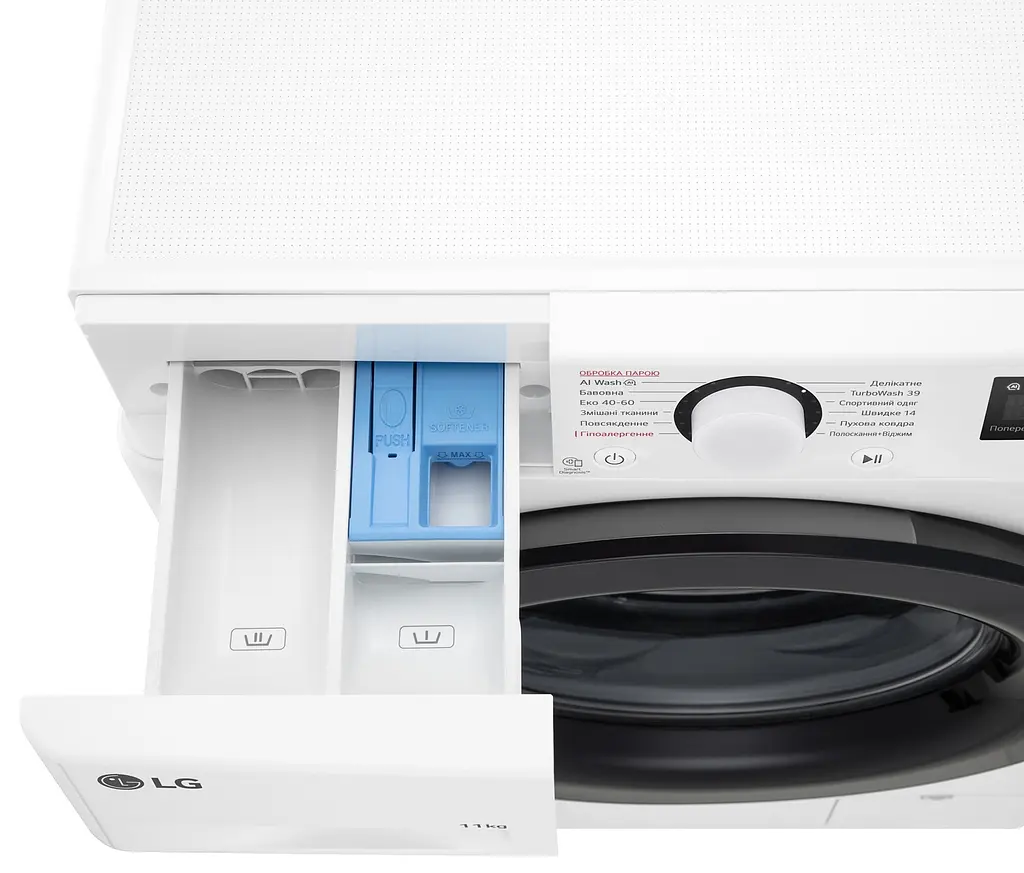 Пральна машина автоматична LG F4Y5ES6W (7198423) - фото 6