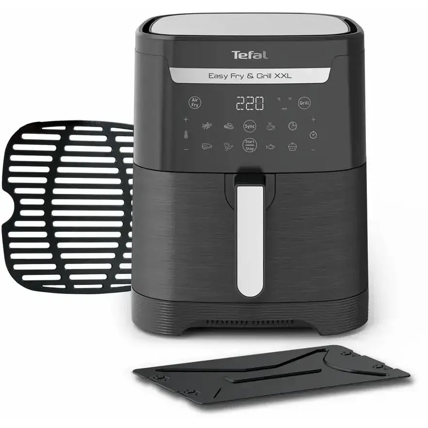 Мультипіч Tefal EasyFry&Grill XXL 1830 Вт чорна (EY801815) - фото 4