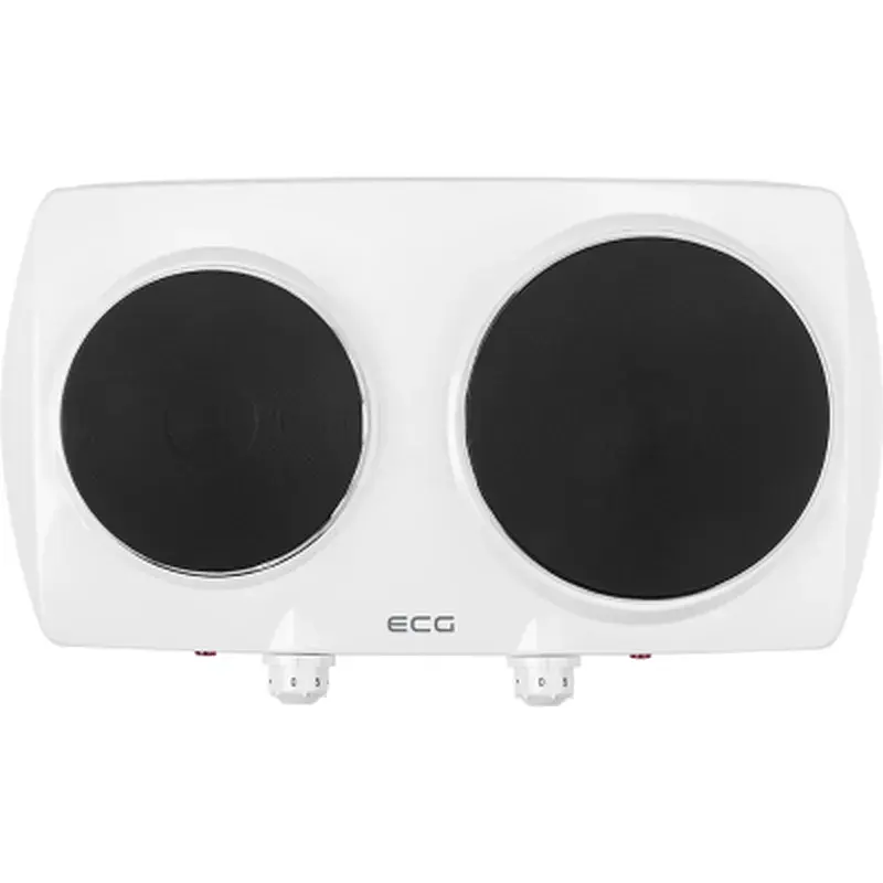 Настільна плита ECG EV 2512 White - фото 3