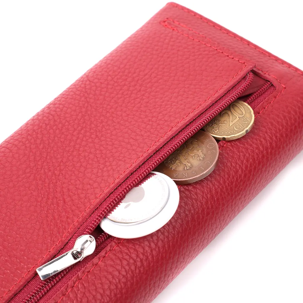 Жіночий шкіряний гаманець ST Leather 18.5х9х3 см acs0028445 - фото 5