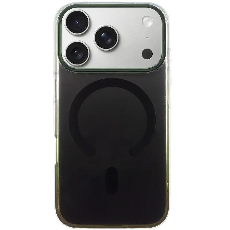 Чохол TPU Shiny Mountain (MagFit) для Apple iPhone 17 Pro Max (6.9) Black - фото 2