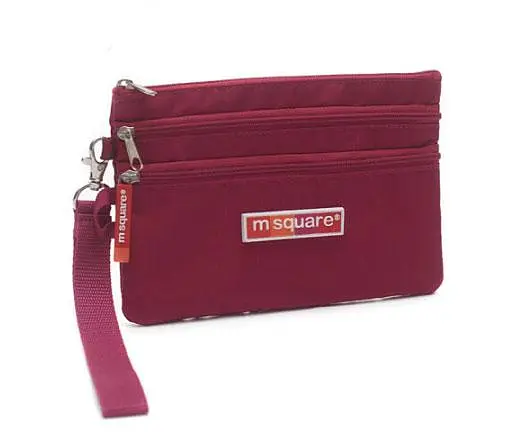 Дорожній гаманець (бордовий) - фото 2