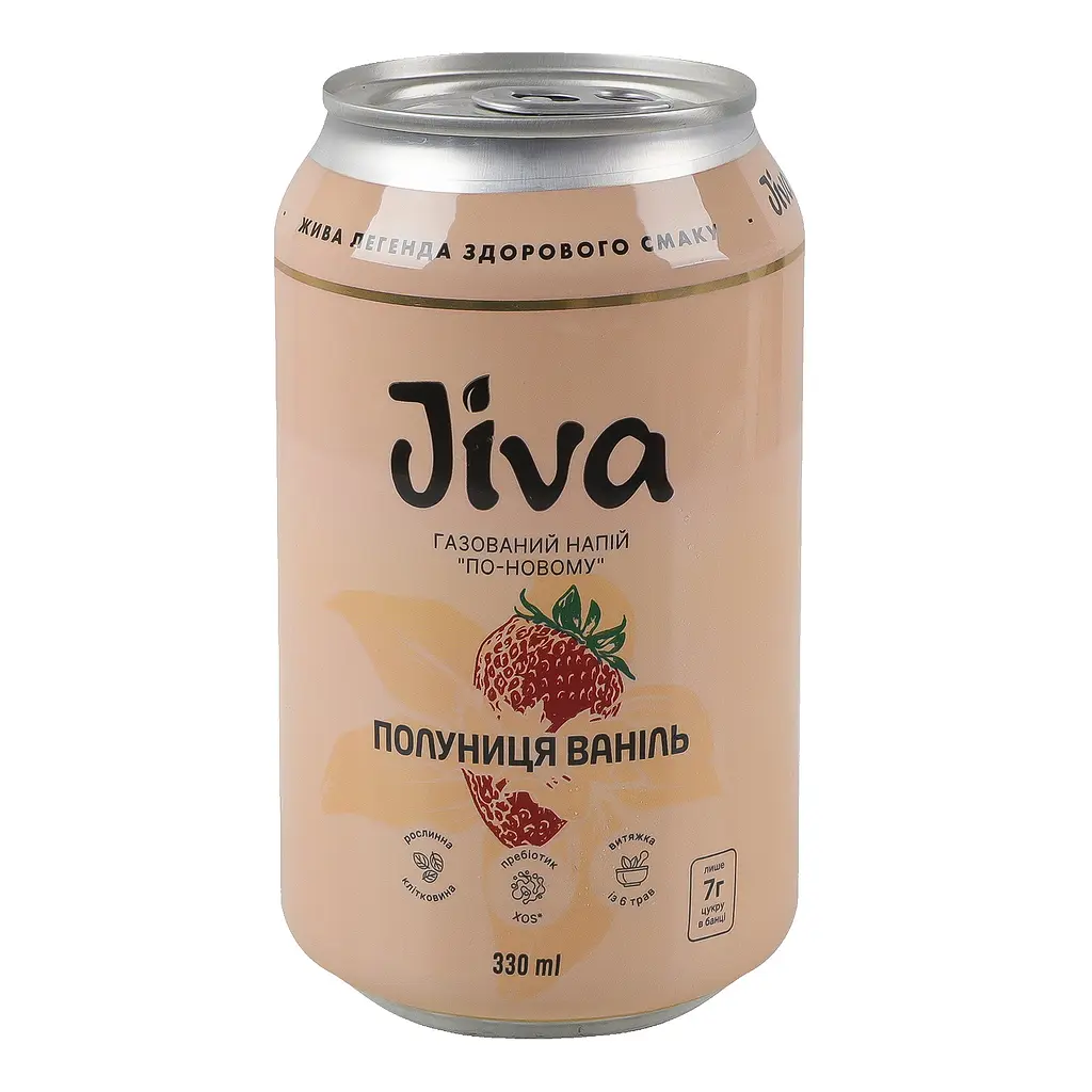 Напиток соковый Jiva Клубника - Ваниль с подсластителем 330 мл - фото 5