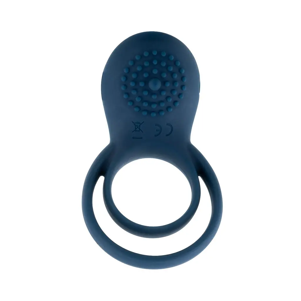Ерекційне віброкільце Boners Vibrating Double Cock Ring - фото 3