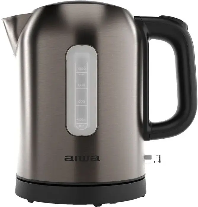 Електрочайник AIWA RYUJIN AKT-1000 2200Вт/1л/Strix/метал/коричневий (AKT1000) - фото 3