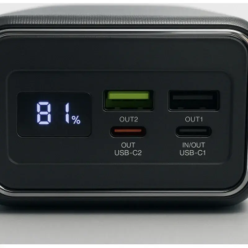Батарея універсальна GEAR 50000mAh, PD/22.5W, black (SP05) - фото 3