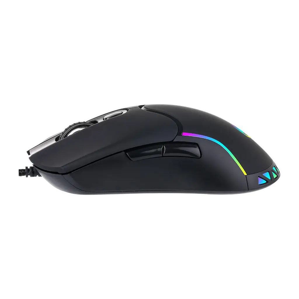 Мишка Marvo M359 RGB-LED USB Black (M359) - фото 3