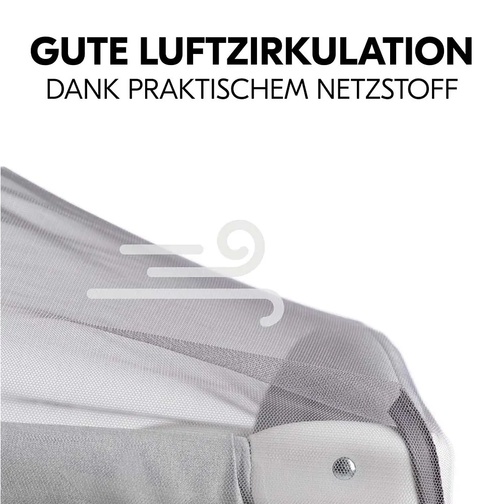 Сітка для дитячого манежу Hauck Travel Bed Canopy Grey, сіра (59920-4) - фото 10