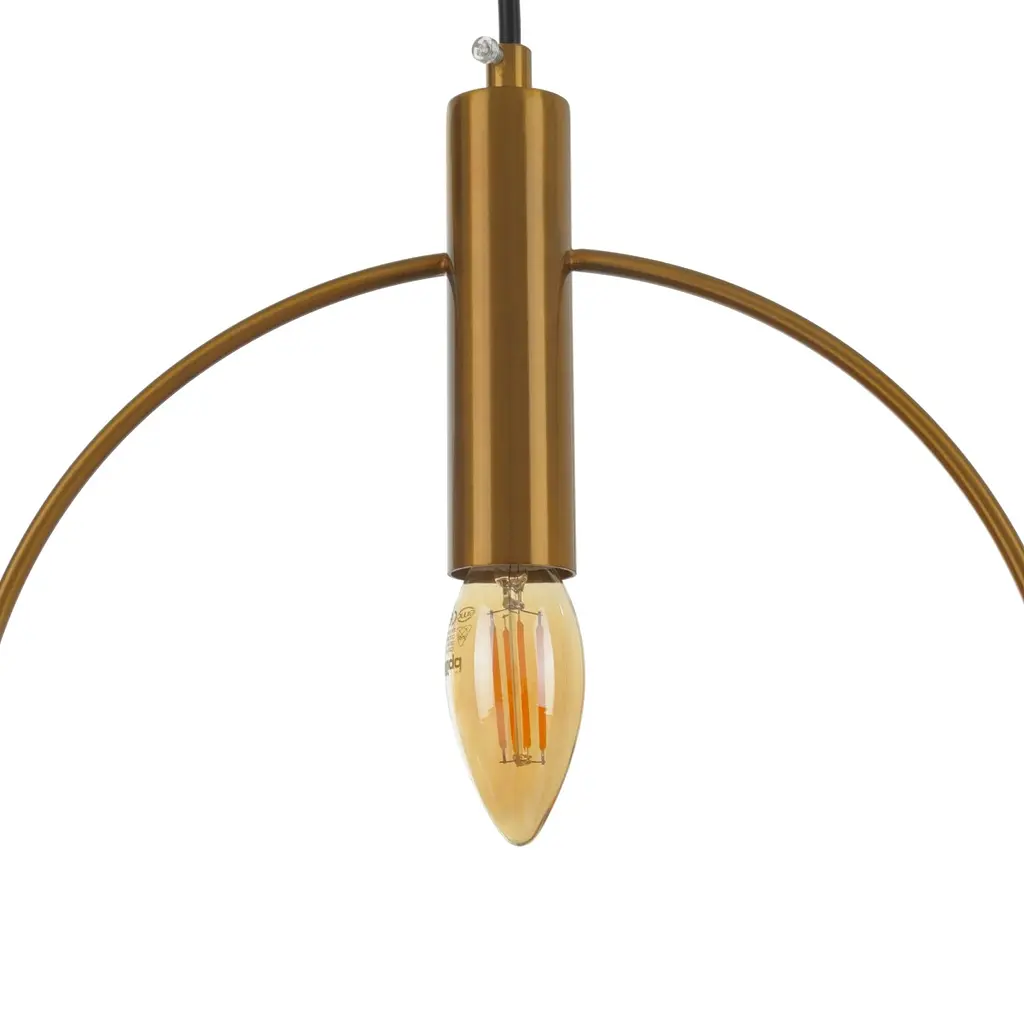 Люстра подвесная Brille лофт для кухни E14 40W BZ 300 (BL-869S/1) - фото 5