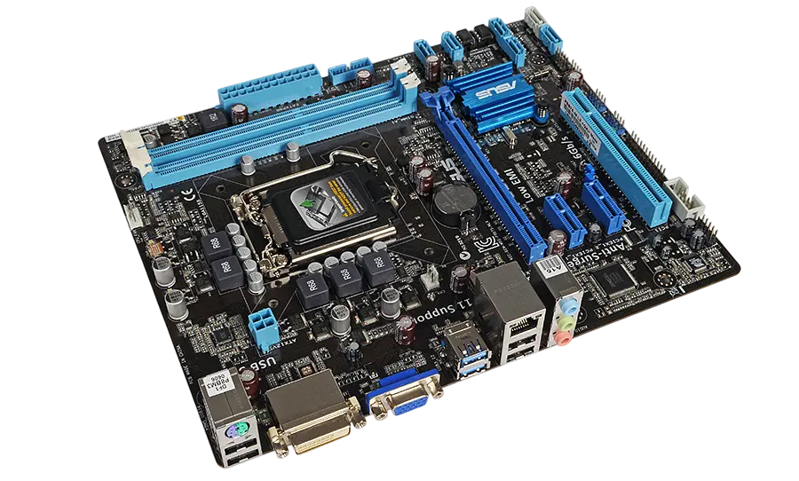 Материнська плата Asus P8B75-M LX PLUS LGA 1155 (P8B75-M LX PLUS) Б/В - фото 2