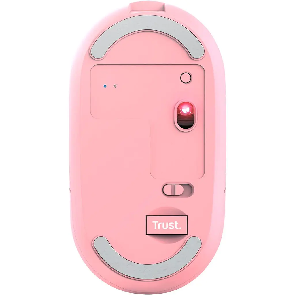 Мишка Trust Puck Wireless/Bluetooth Silent Pink (24125) - фото 5