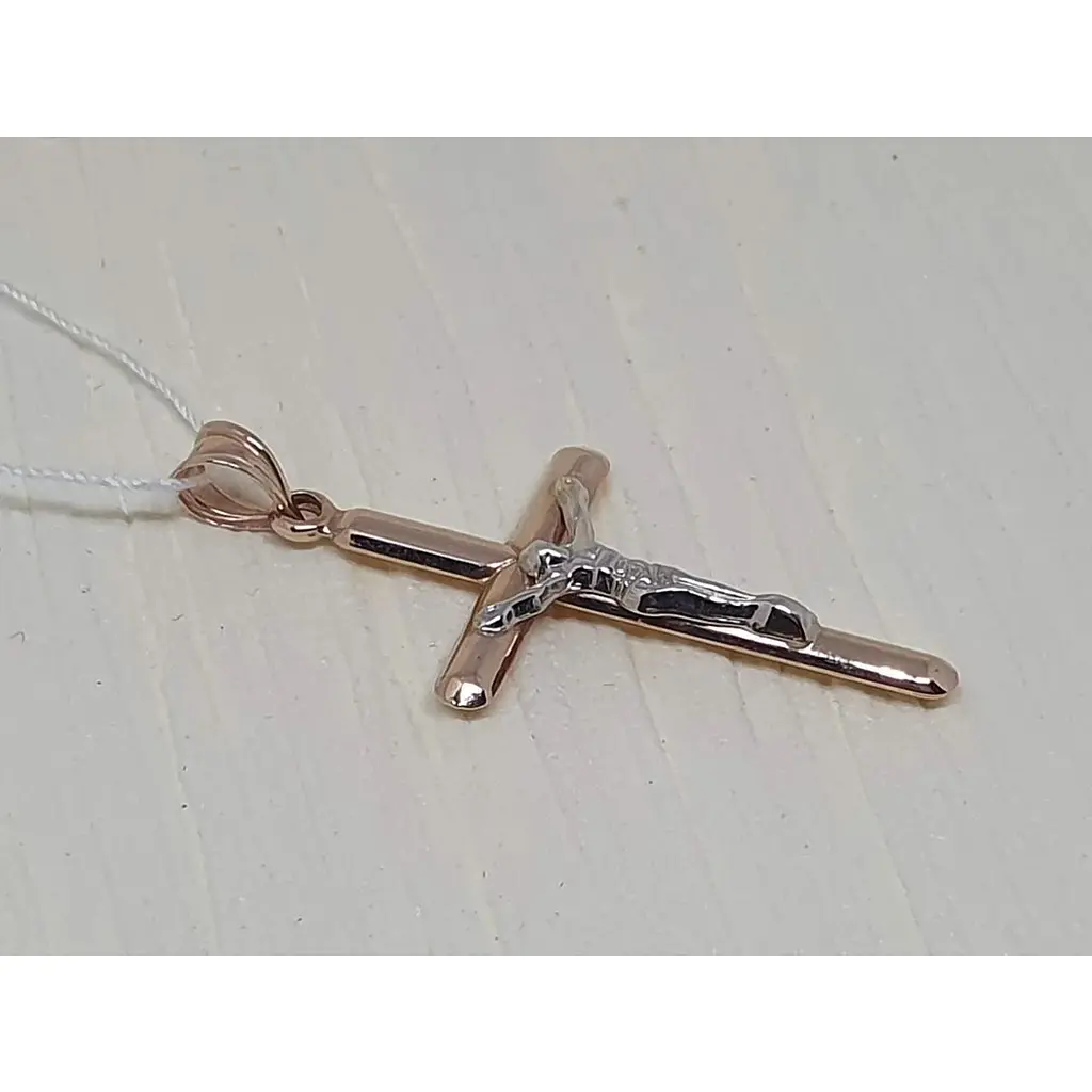 Золотий хрестик Favoritum Розп'яття Христа. 792 - фото 2