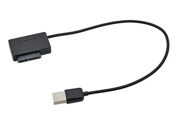 Адаптер Maiwo USB 2.0 - SlimLine SATA 13 pin 0.3 м (K102-U2S) - фото 2
